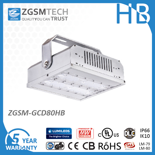 Waterproof 80W LED Low Bay Light with Ce RoHS Listed