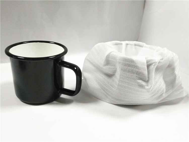 7cm 280ml Enamel Mug with Rolling Rim