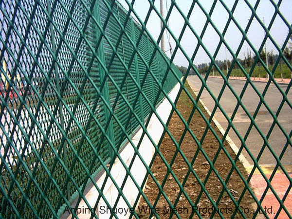 High Quality Hot Sale Vinyl Coated Expanded Metal for Garden Fence (ISO 9001 factory)