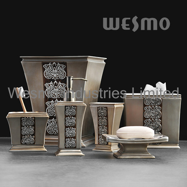 Mistery Style Polyresin Bathroom Set (WBP0815A)