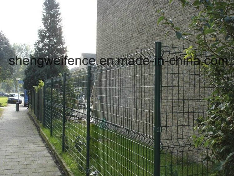 PVC Coated 3D Welded Garden Fence Panels