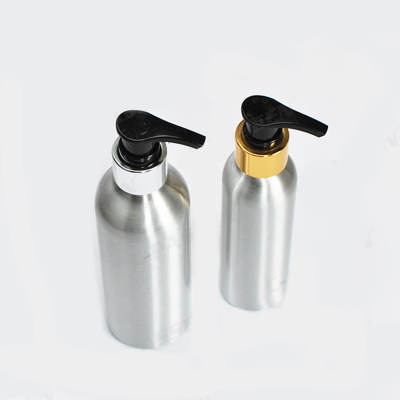 Aluminum Bottle with Lotion Pump (NAL07)