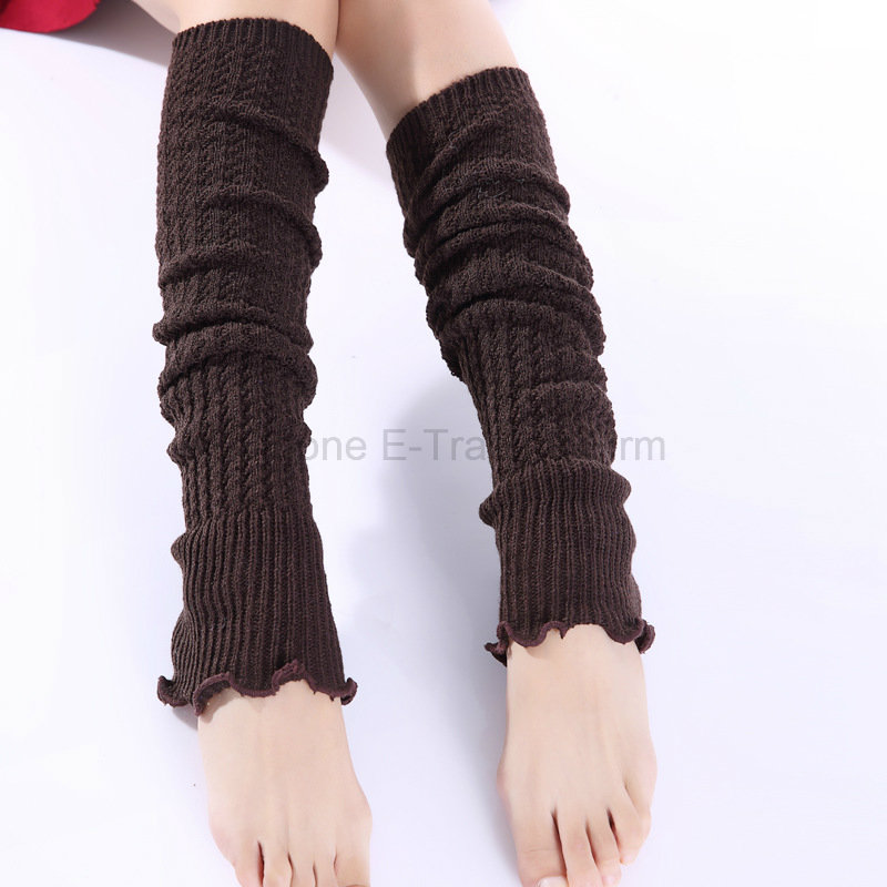 Knit Legwarmer Fashion Foot Cover Leg Cover