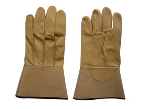 Yellow Pig Grain Leather TIG Welding Work Glove