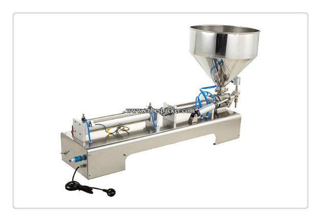 Pneumatic Stainless Steel Semi-Auto Cream Filling Machine