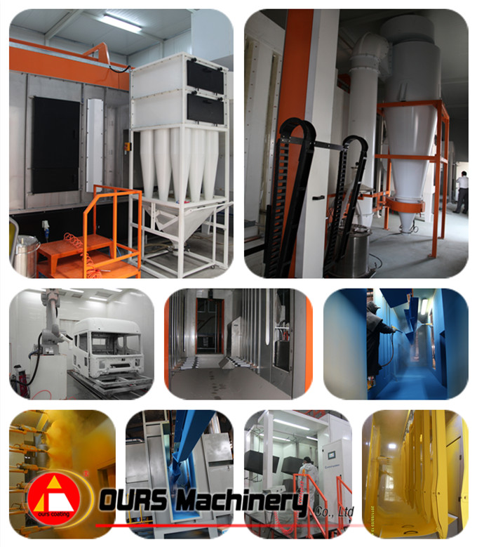 CE Certificated Powder Coating Machine with Recovery System