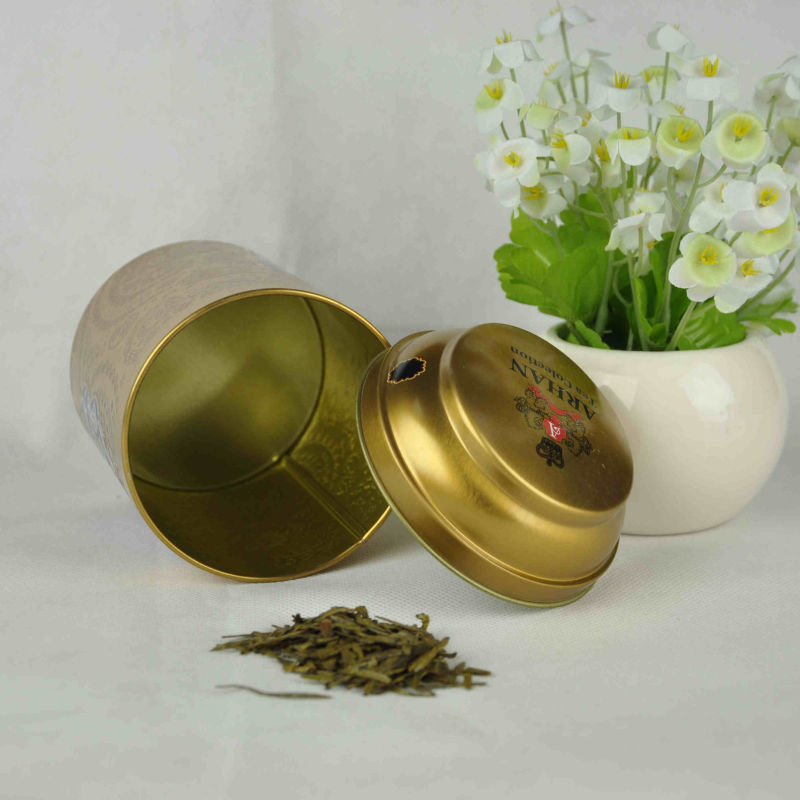 Wholesale Custom Round Tea Tin Can