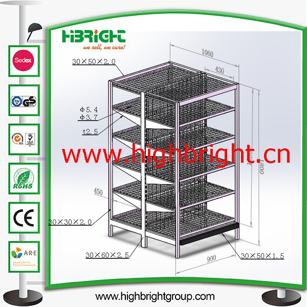 Au Iga Style Outrigger Supermarket Shelving