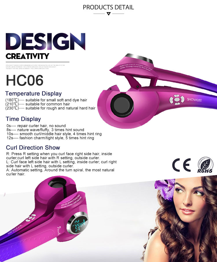 Hot Sale Import Brushless Motor Hair Curler