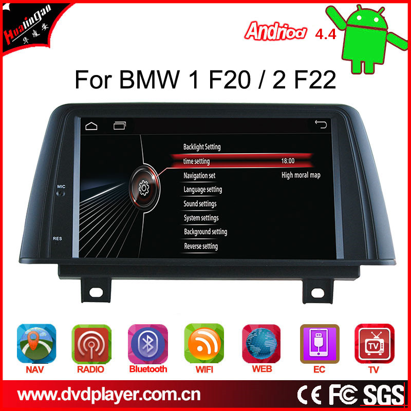 Hl 8840 Android 4.4 Car Videos for BMW 1 F20/2 F22/F23 Android DVD Player WiFi Connection