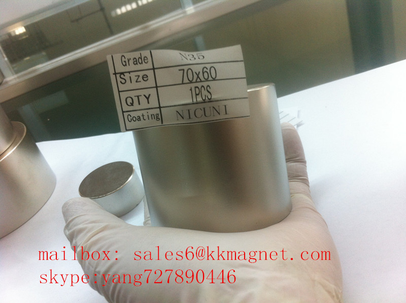 Permanent NdFeB Magnetic Neodymium Magnet D45X30 45X30