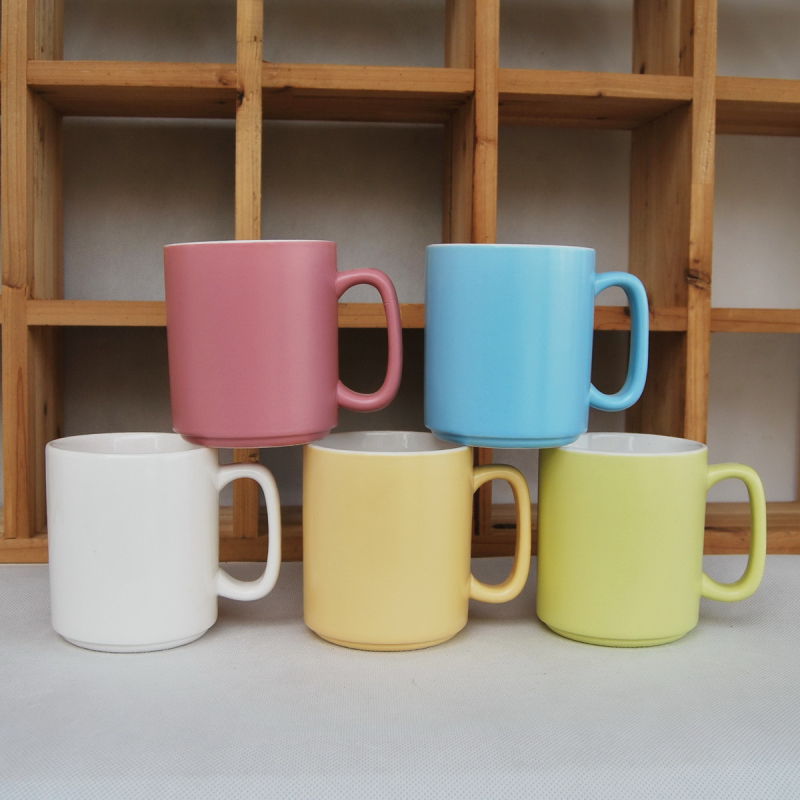 Matt Color Glazed Mug