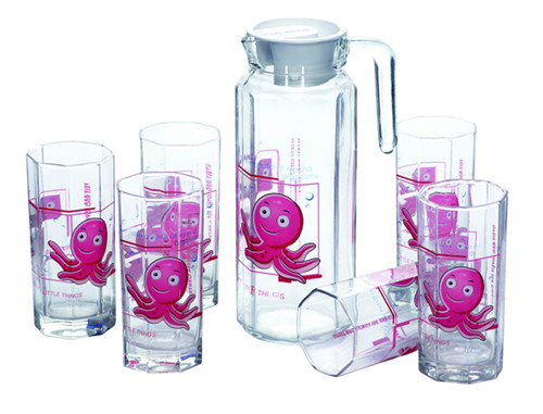 High Quality Glass Jug Set Kitchenware Kb-Jh06135