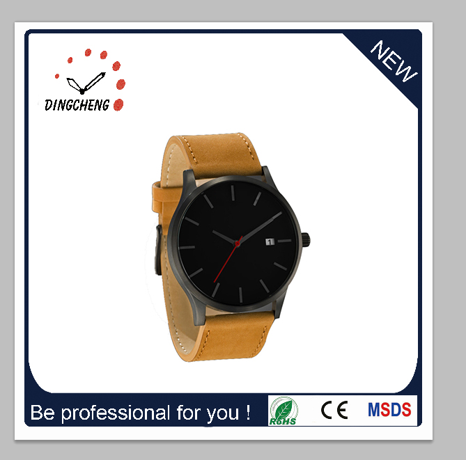 Wholesale High Quality Quartz Watch, Custom Leather Watch, Unisex Vogue Watch (DC-041)