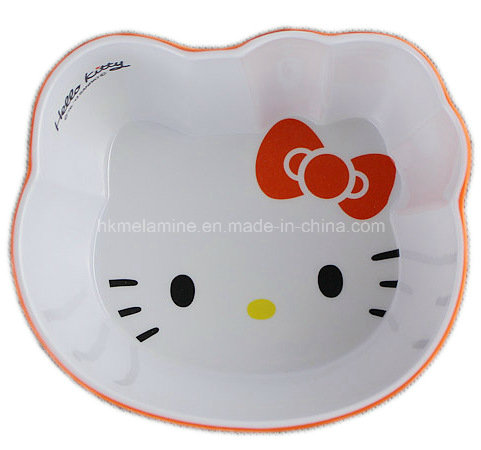 Two Tone Melamine Kids Bowl with Logo (BW7128)