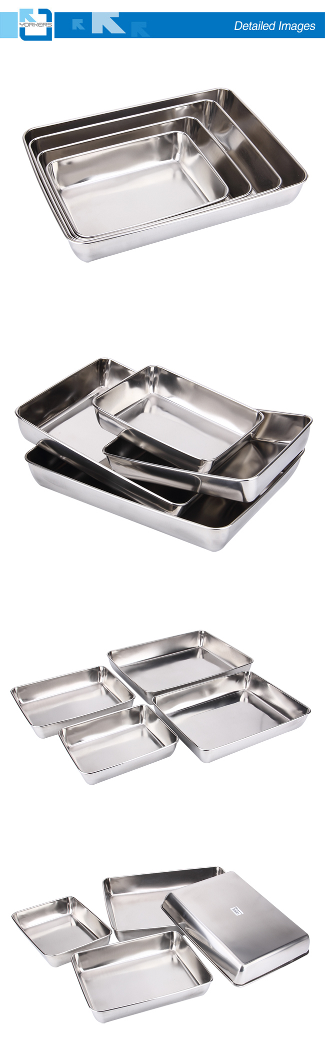 Wholesale Stainless Steel Towel Serving Tray & Plate