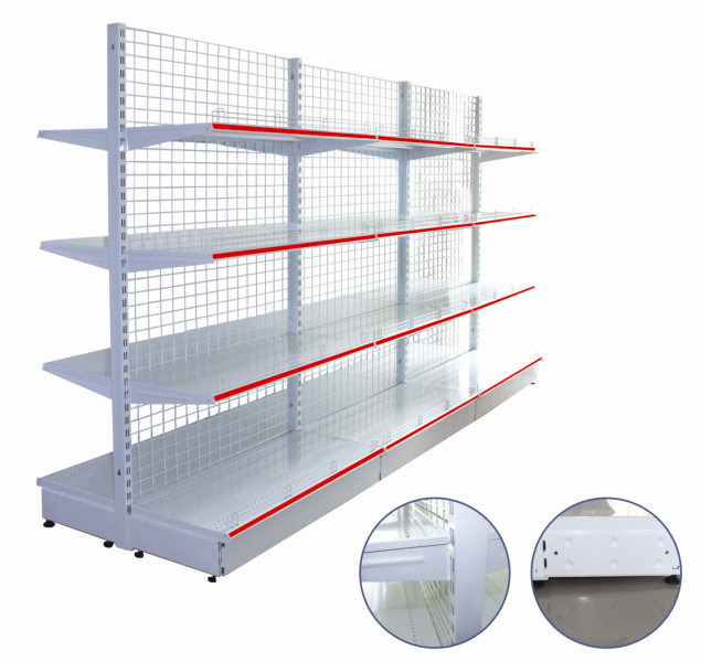 Metal Rack Wire Mesh Display Shelf