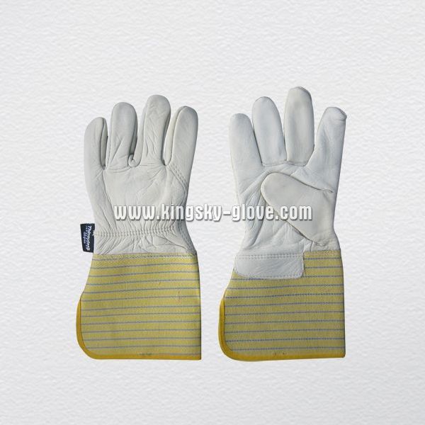 Cow Grain Long Sleeve Tinsulate Lined Winter Glove (3172)