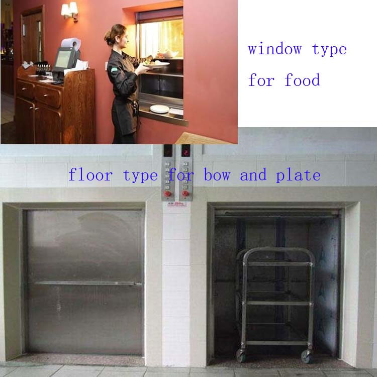 Hotel Restaurant Food Dumbwaiter Lift Meal Elevator