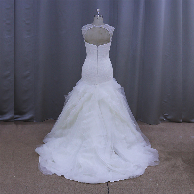 Korean Style Real Sample Wedding Gown 2016 Bridal Dress