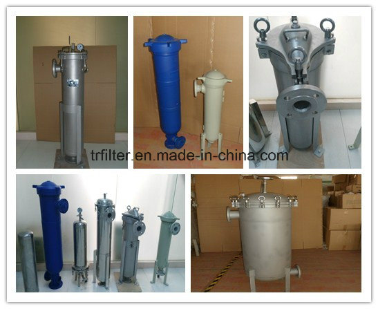 Stainless Steel Bag Filter Housing for RO Water Treatment