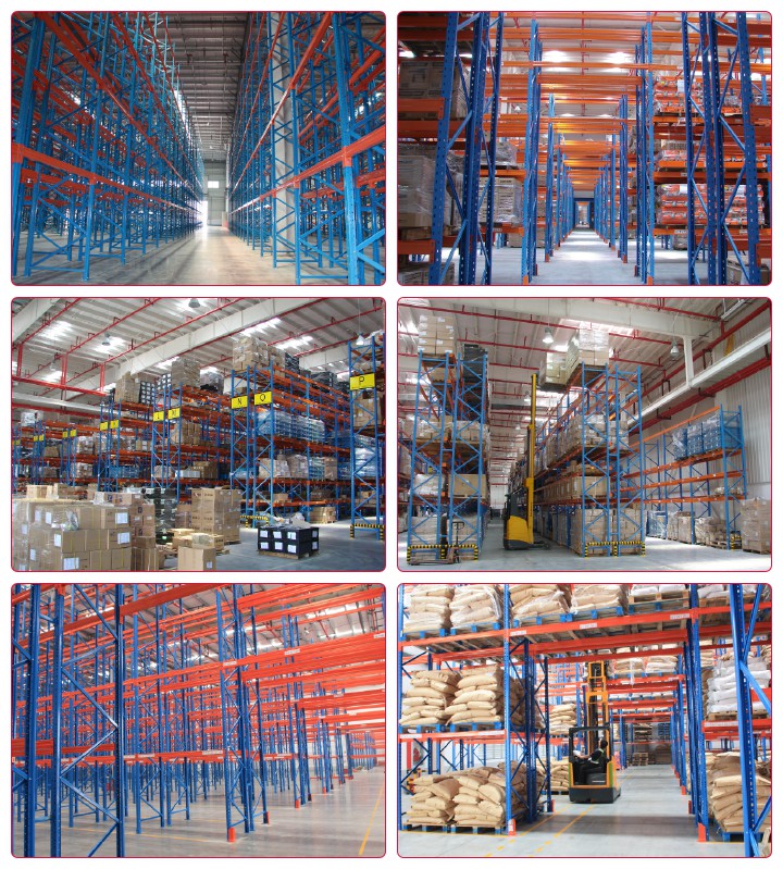 Cost Effective Pallet Racking with Box Beam