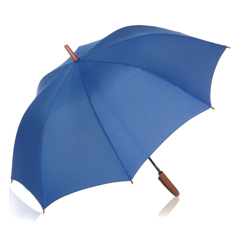 Auto Open Pure Color Wood Handle Straight Umbrella (BD-33)