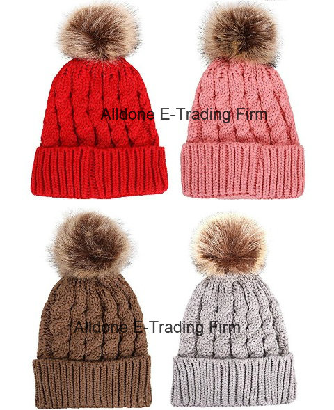 2016 Fashion Hand Knitted Wool Hat Cap Beanie