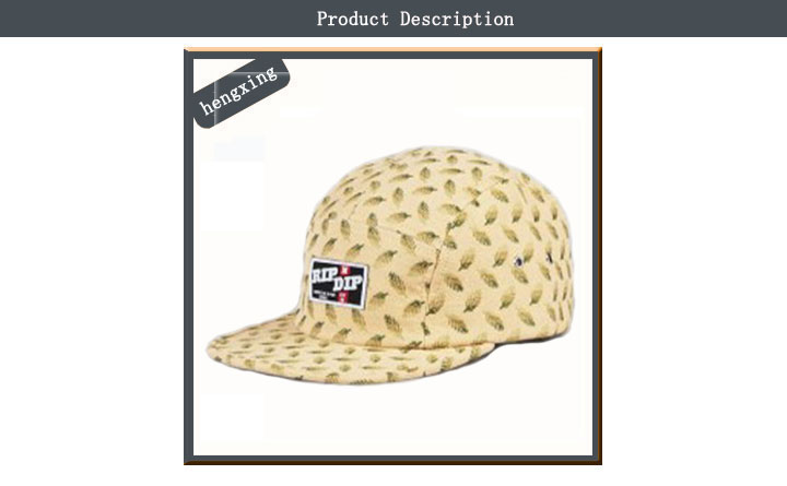 Custom 3D Embroidery Snapback, Design Your Own 5 Panel Cap