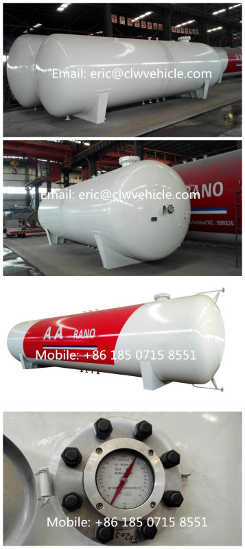 ASME LPG Storage Tanker for 25ton 30ton LPG Gas Tank