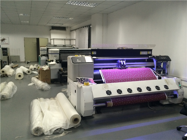 Factory High Quality Digital Printed Rami Cotton Fabric (DSC-4148)