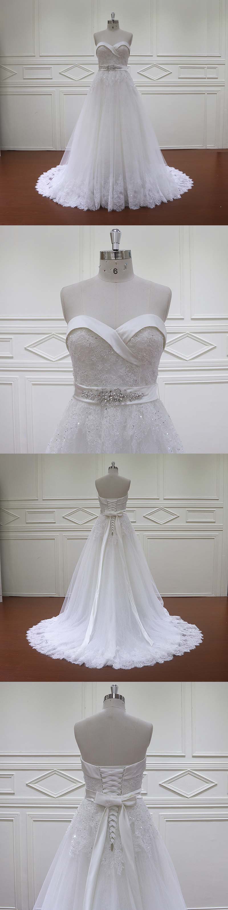 A-Line Bridal Dresses Name Brand Style