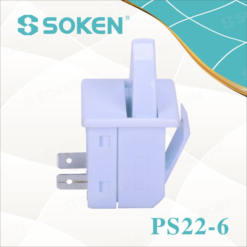 Soken Refrigerator Door Lamp Push Button Switch PS22-6