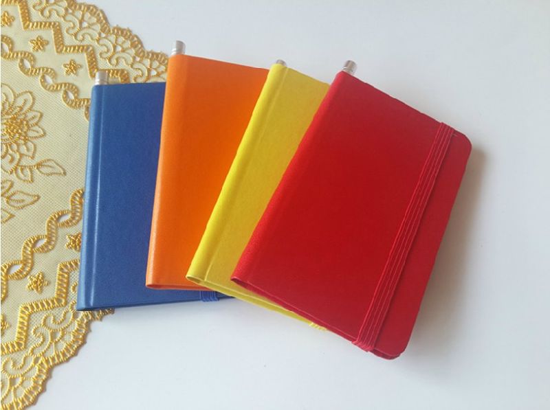 Colorful Agenda Notebook with Elastic Band Moleskine Notebook