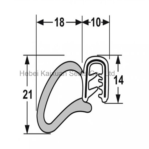 Rubber Extruded Trim Seal Strips