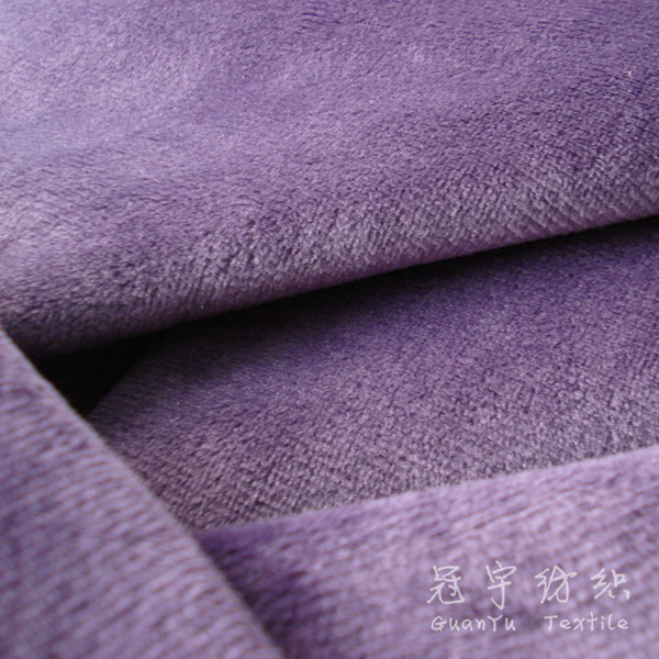 Short Pile Velour Velvet for Home Textile