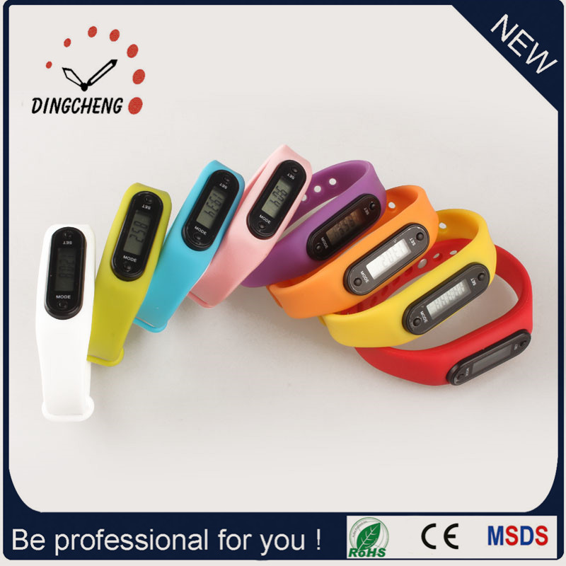 Digital Watches Customied Watch Pedometer Bracelet (DC-003)