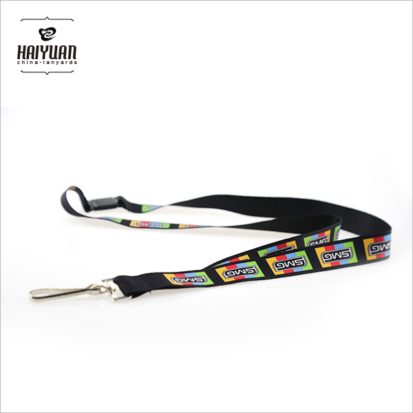 Custom Full Color Printed Lanyard with Heat Transfer Printing