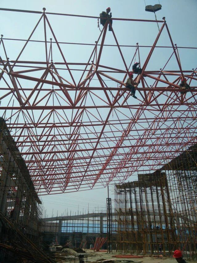 Steel Space Frame Roof Sport Hall Basketball Court Gym