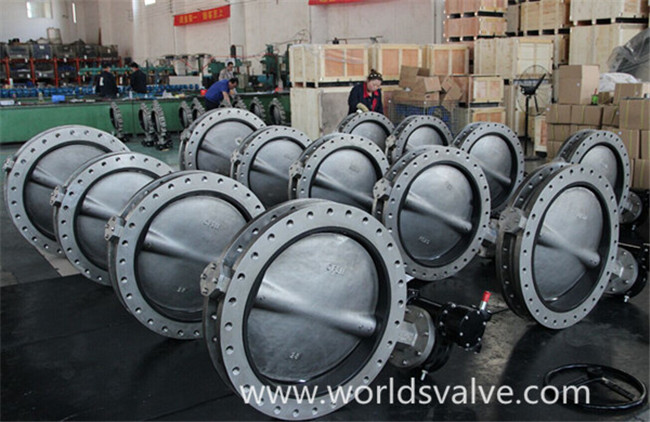 Stainless Steel U Section Butterfly Valve with CE