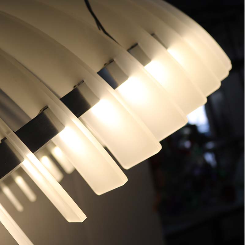 European Style Decrotive White Round Metal LED Pendant Lighting