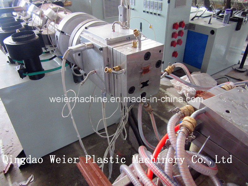 PE Wood Plastic Profile Production Line