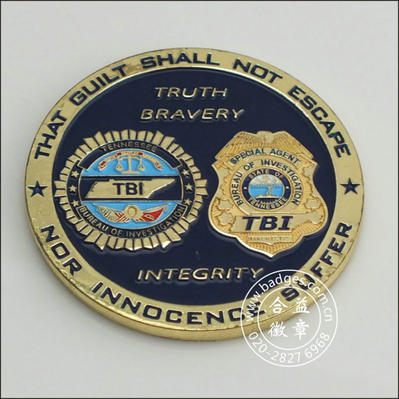 Medal Badge, Custom Organizational Pin (GZHY-CY-003)