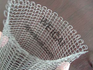 Knitted Wire Mesh for Gas and Liquid Filterv (Stainless Steel, Galvanized, Plastic)