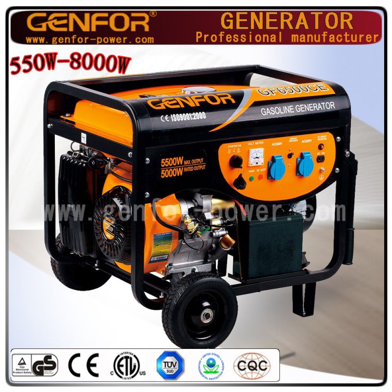 5kw Home Used Portable Power Gasoline Generator