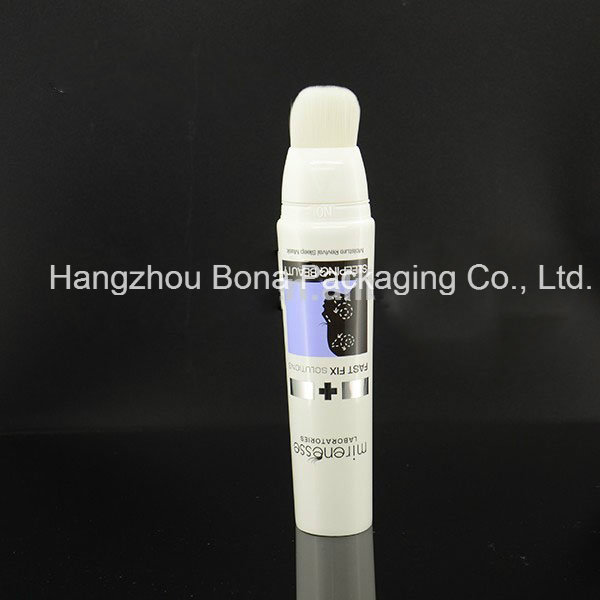 Cosmetic Tube with Brush Applicator