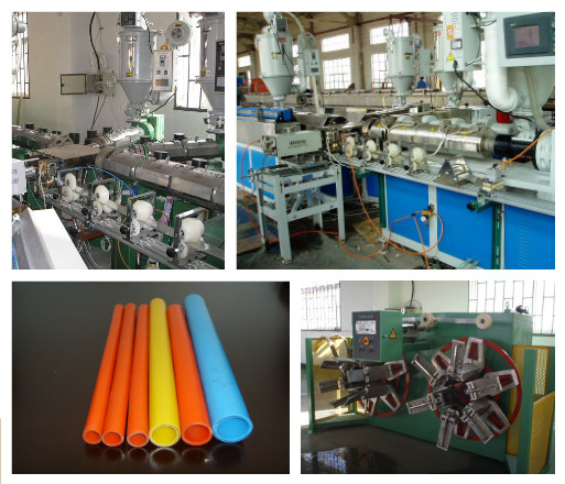 PPR-Aluminum-PPR Plastic Composite Pipe Extrusion Making Machine