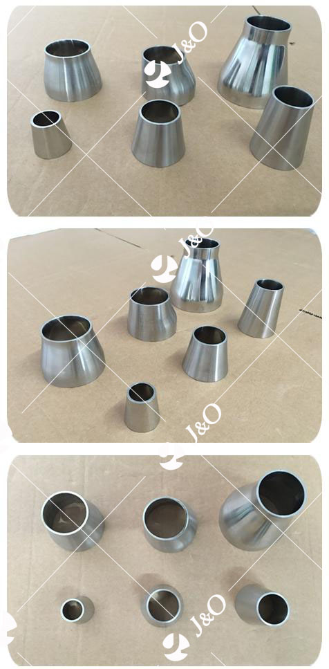 Sanitary Stainless Steel Pipe Tube Fitting Eccentric Reducer