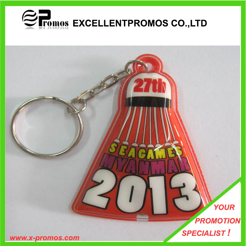 Promotional Coil Wrist Plastic Spring Keychain (EP-K9101)