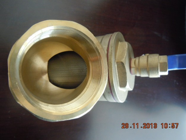 Brass Y Strainer with Ball Valve/Brass Check Valve (a. 0210)